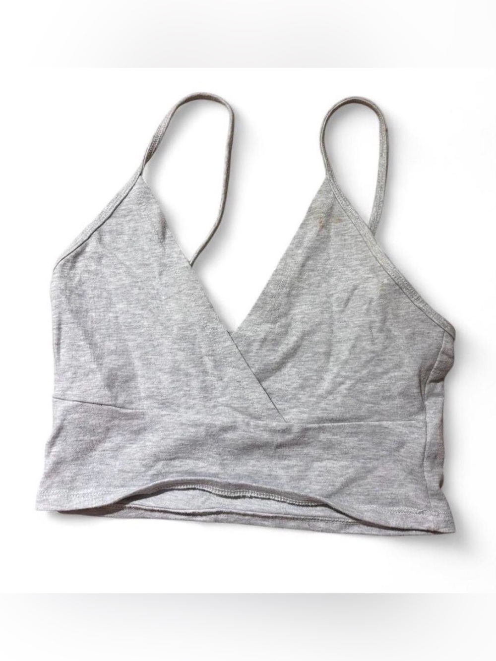 🎀Brandy Melville Grey Spaghetti Strap Tank Top